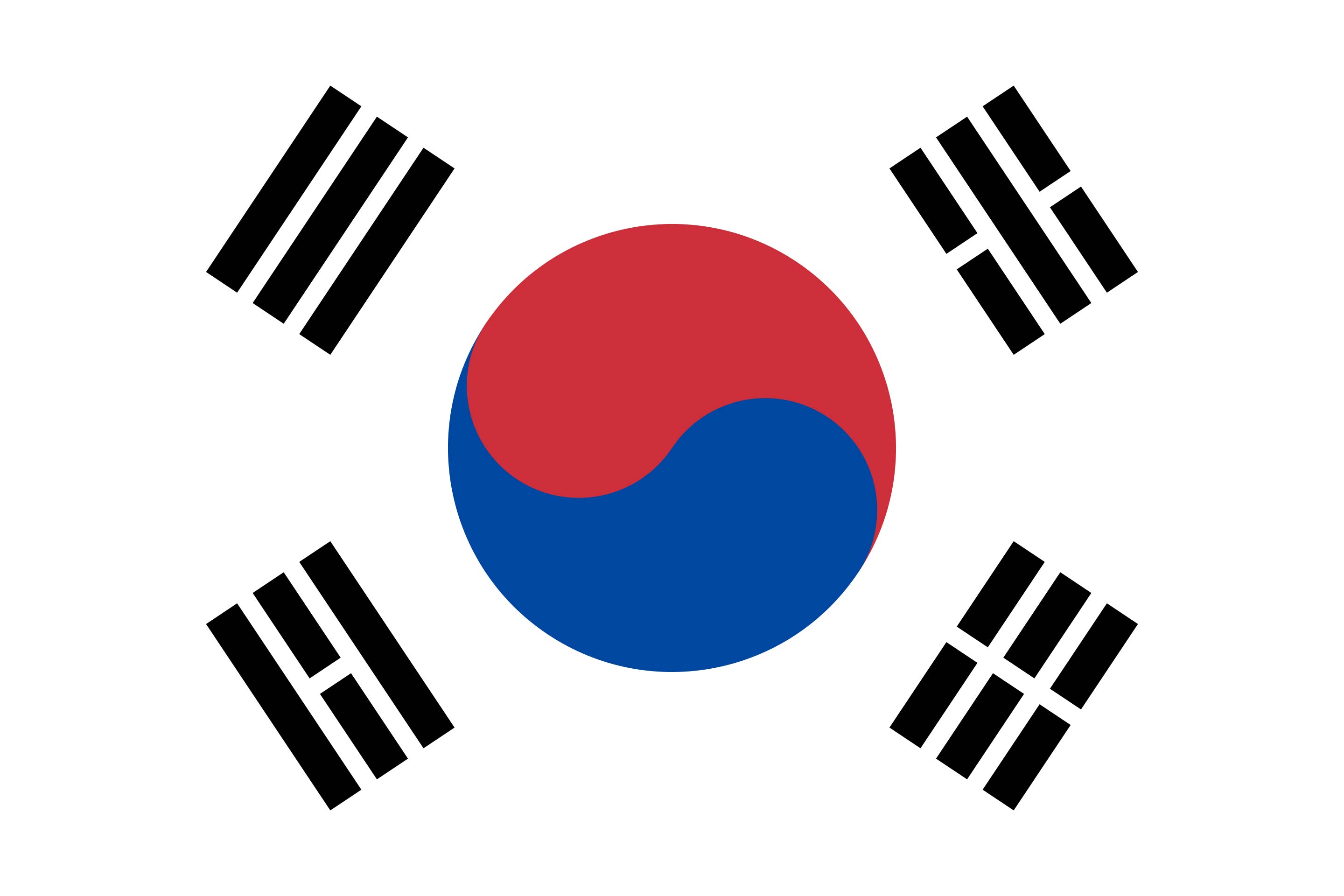 Drapeau Corée du Sud